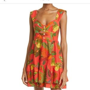 Farm Rio Tropical Linen Dress